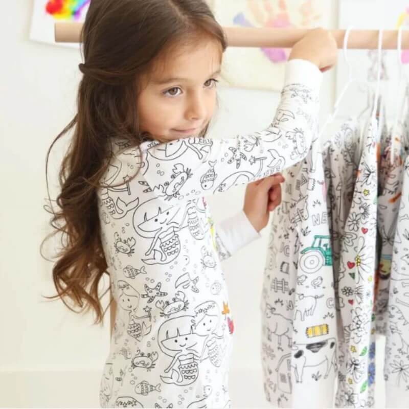 Colorable Kids Pajamas - Image 4